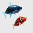 Peixe/Tubarão Voador de Controle Remoto - Nade pelos Ares!