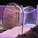 Rede Pisca-Pisca Longa com Painel Solar (Branco Quente e 200 Leds)