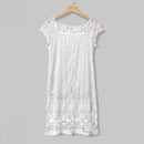 Vestido Curto Renda Boho