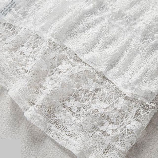 Vestido Curto Renda Boho