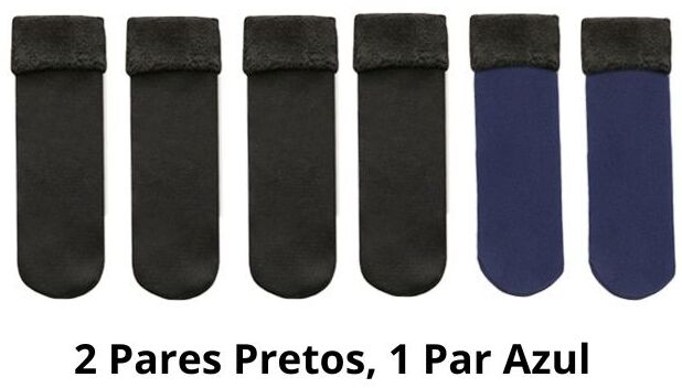 Meias Térmicas de Inverno