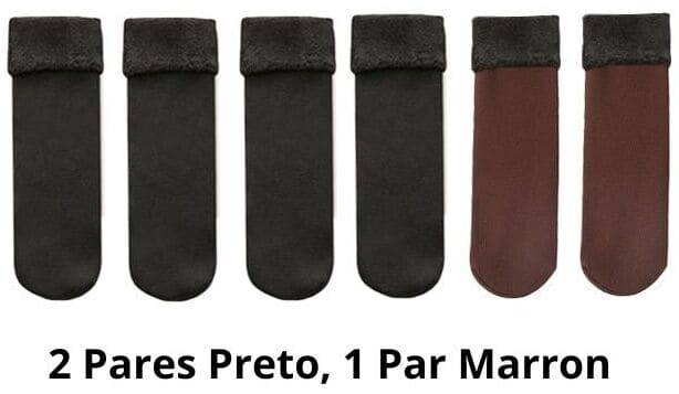 Meias Térmicas de Inverno