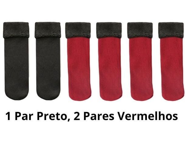 Meias Térmicas de Inverno