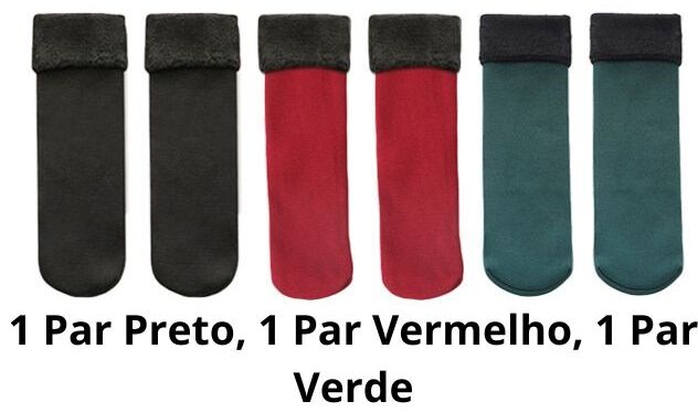 Meias Térmicas de Inverno
