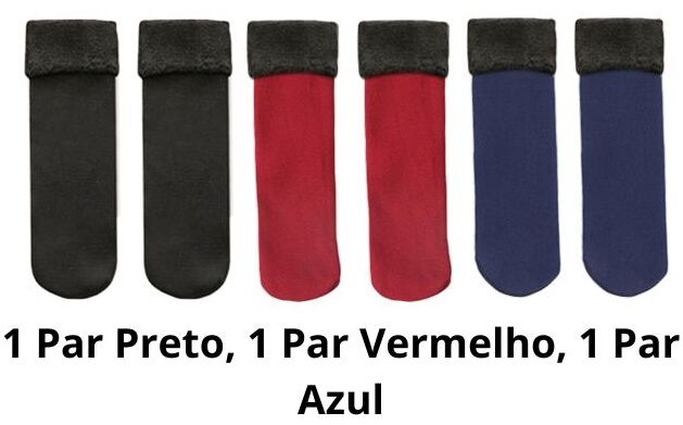 Meias Térmicas de Inverno
