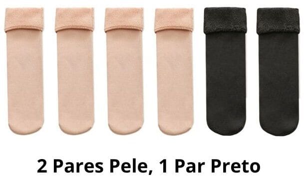 Meias Térmicas de Inverno