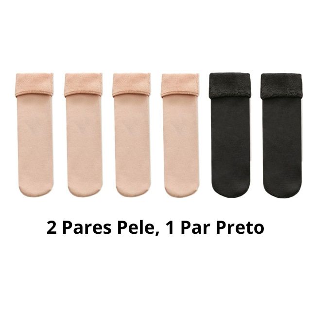 Meias Térmicas de Inverno
