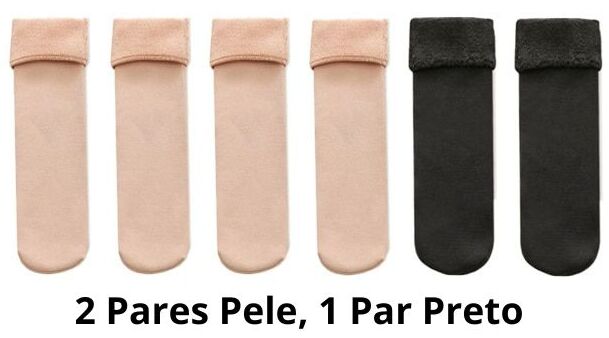 Meias Térmicas de Inverno