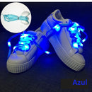 Cadarços de LED com 3 Modos de Luz (7 Cores)