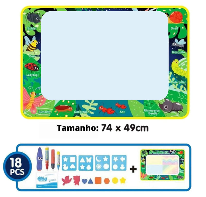 Tapete para Crianças Desenhar e Brincar