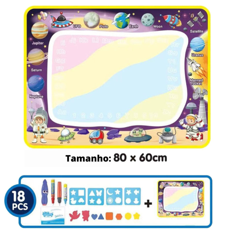 Tapete para Crianças Desenhar e Brincar