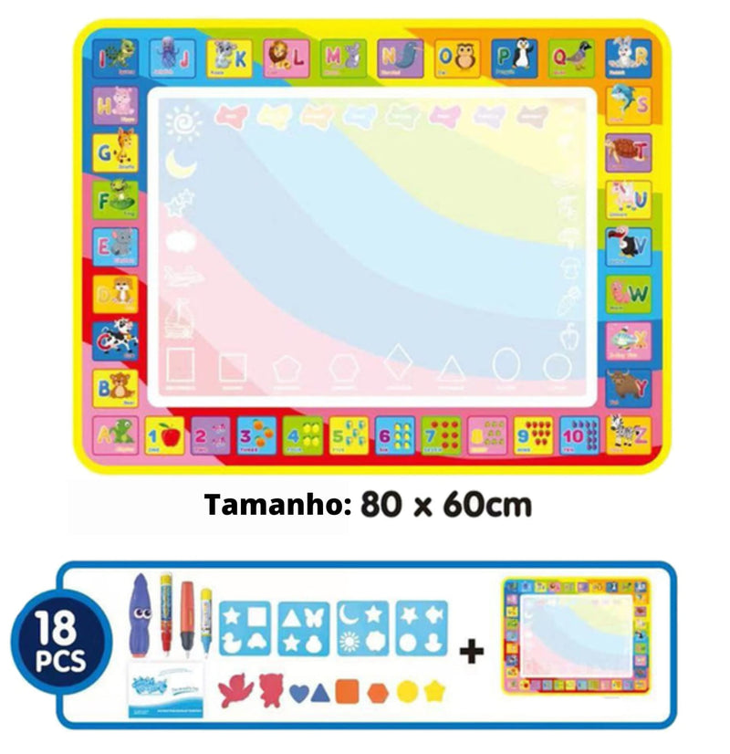 Tapete para Crianças Desenhar e Brincar