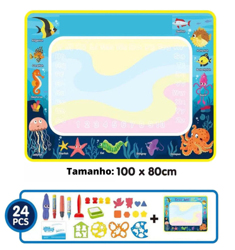 Tapete para Crianças Desenhar e Brincar