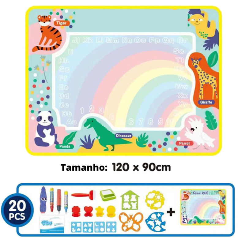 Tapete para Crianças Desenhar e Brincar
