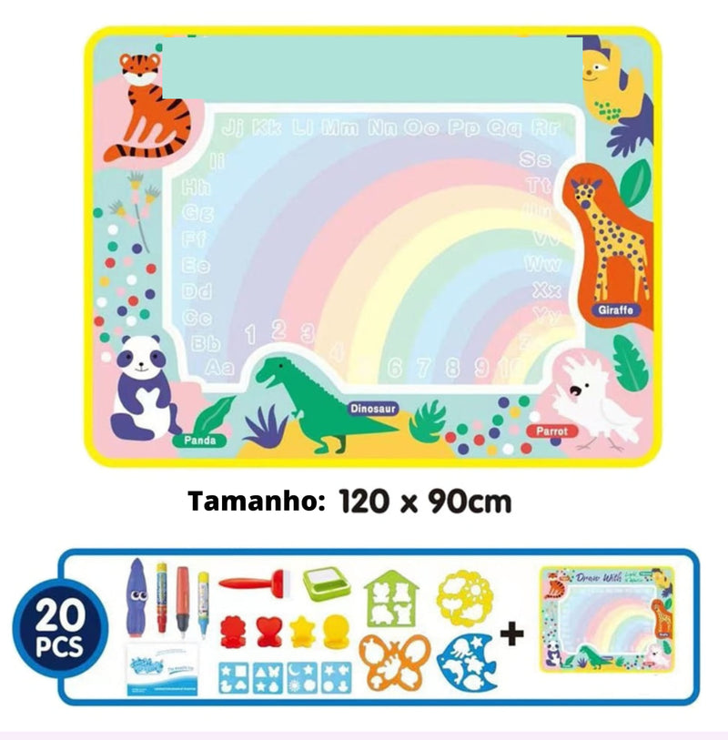 Tapete para Crianças Desenhar e Brincar