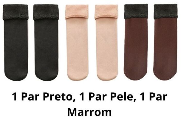 Meias Térmicas de Inverno