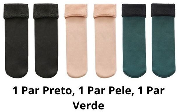 Meias Térmicas de Inverno