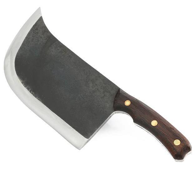 Faca de Metal Forjada à Mão